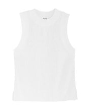 Load image into Gallery viewer, 525 High Neck Sleeveless Tank with Side Slits
