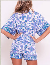 Load image into Gallery viewer, BLUE LAGOON ROMPER
